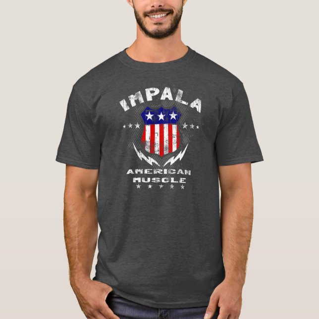 Impala American Muscle v3 T-Shirt (Front)