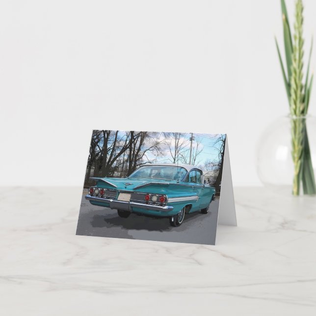 Impala Fathers Day Thank You Card (Front)