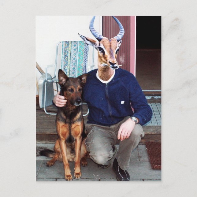 Impala hunter postcard (Front)