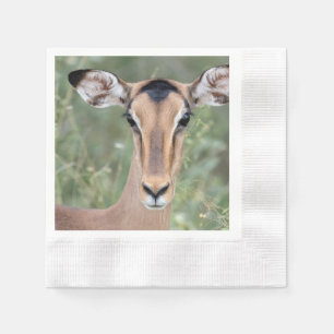 Impala Portrait Napkin