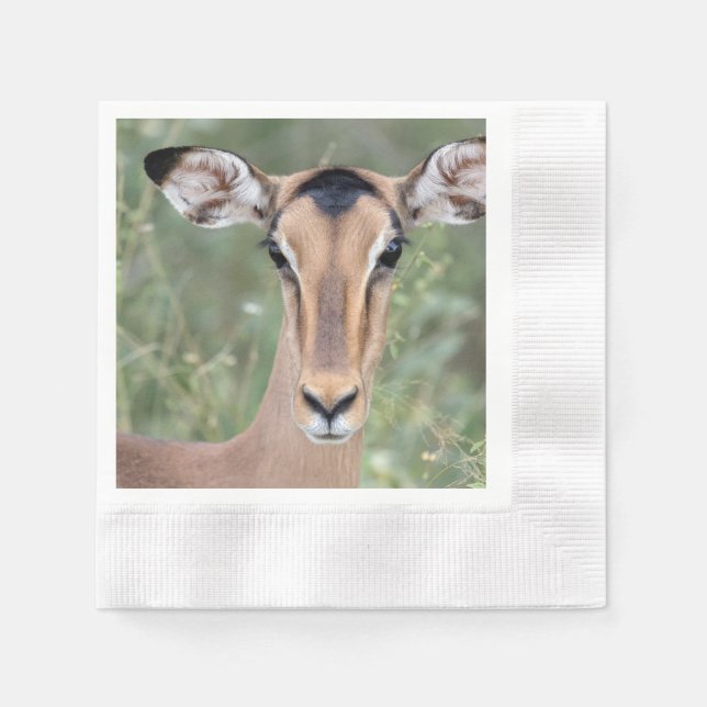 Impala Portrait Napkin (Front)