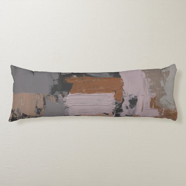 Impasto Abstract I Body Cushion (Front)