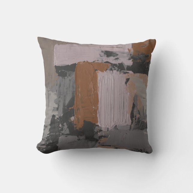 Impasto Abstract I Cushion (Front)