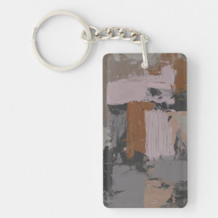 Impasto Abstract I Key Ring