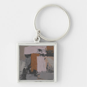 Impasto Abstract I Key Ring