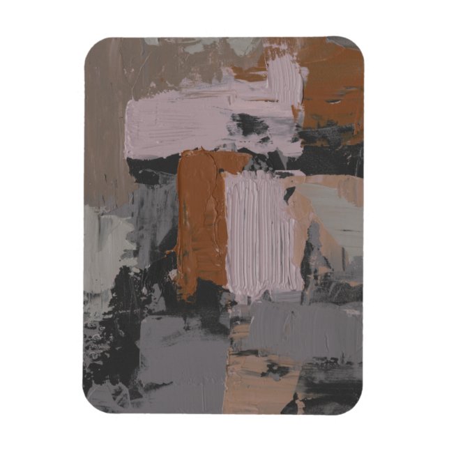 Impasto Abstract I Magnet (Vertical)