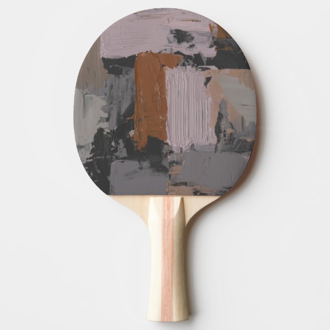 Impasto Abstract I Ping Pong Paddle (Front)