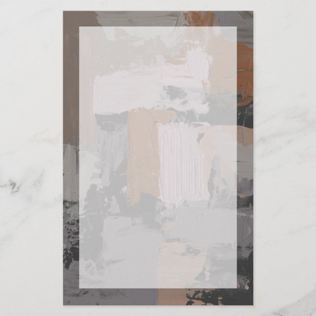 Impasto Abstract I Stationery (Front)