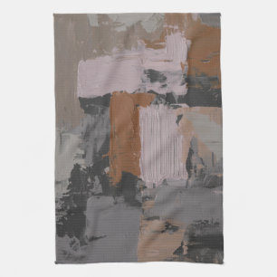 Impasto Abstract I Tea Towel