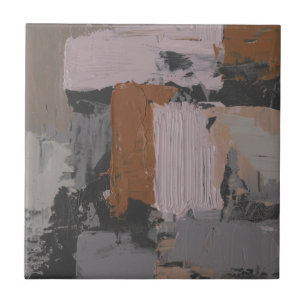 Impasto Abstract I Tile