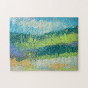 Impasto Field II Jigsaw Puzzle