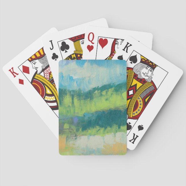 Impasto Field II Playing Cards (Back)