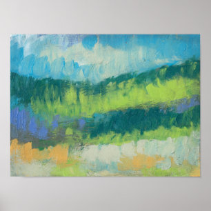 Impasto Field II Poster