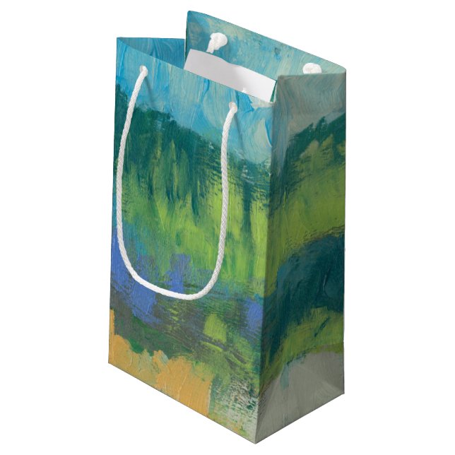 Impasto Field II Small Gift Bag (Back Angled)