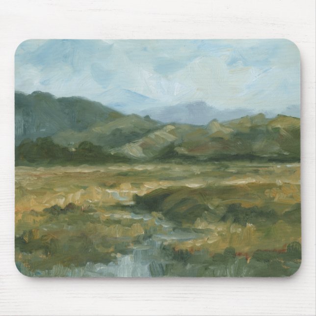Impasto Landscape III Mouse Mat (Front)