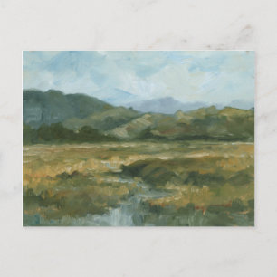 Impasto Landscape III Postcard