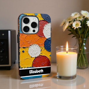 Impasto Oil Painting Style iPhone 16 Pro Case