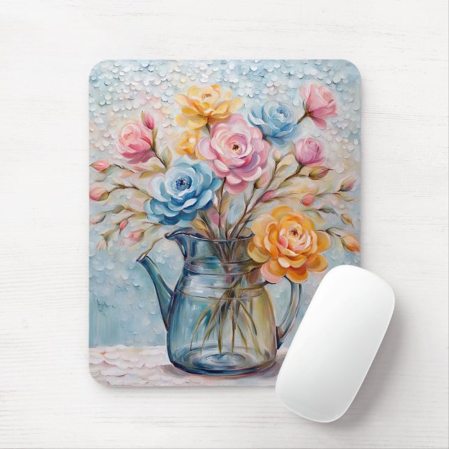 Impasto Pitcher Mouse Mat (With Mouse)