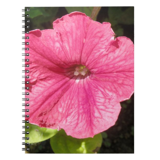Impatiens Dark Pink Notebook (Front)