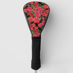 Impatiens Flowers Golf Head Cover