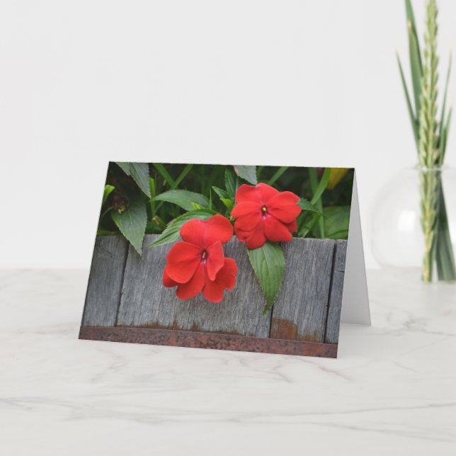 Impatiens Notecard (Front)