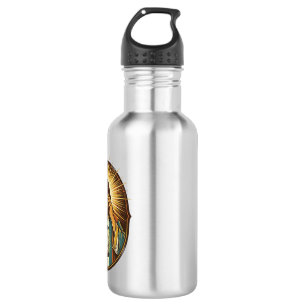 Impatient Jesus Loading Hourglass Slow Internet Te 532 Ml Water Bottle