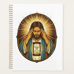 Impatient Jesus Loading Hourglass Slow Internet Te Planner