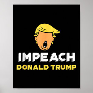 Impeach Donald Trump - Not My President Funny Tee Poster
