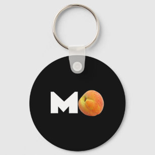 Impeach M Peach Trump Funny Political  Key Ring