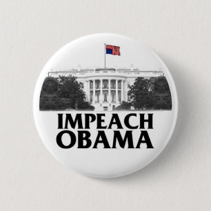 Impeach Obama 6 Cm Round Badge