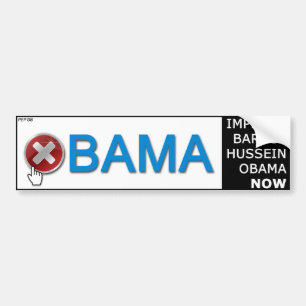 Impeach Obama Bumper Sticker