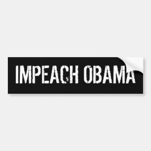 IMPEACH OBAMA BUMPER STICKER