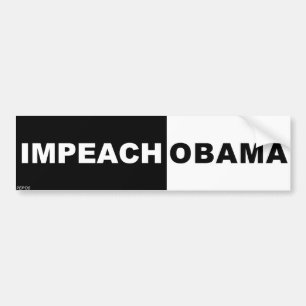 Impeach Obama Bumper Sticker