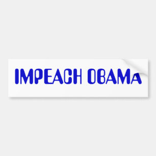 IMPEACH OBAMA BUMPER STICKER