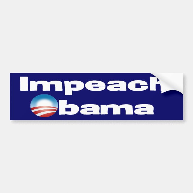 Impeach Obama Bumper Sticker (Front)