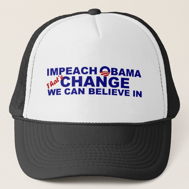 Impeach Obama Trucker Hat (Front)