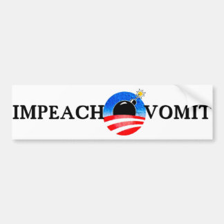 IMPEACH O'VOMIT BUMPER STICKER