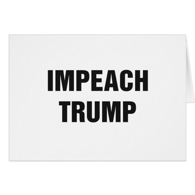 IMPEACH TRUMP (Front Horizontal)