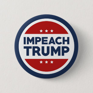 Impeach Trump 6 Cm Round Badge