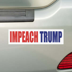Impeach Trump - Anti President Trump Bumper Sticker