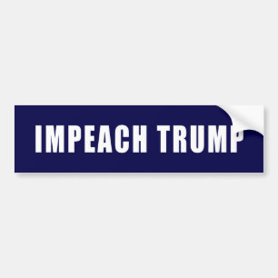 IMPEACH TRUMP BUMPER STICKER