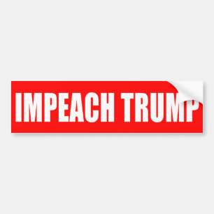 "IMPEACH TRUMP" BUMPER STICKER
