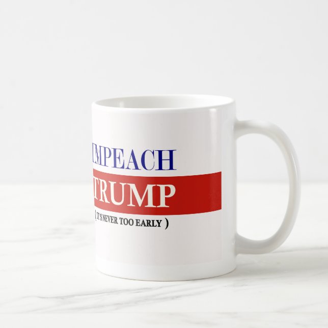 Impeach Trump Coffee Mug (Right)