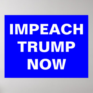 Impeach Trump Now Poster