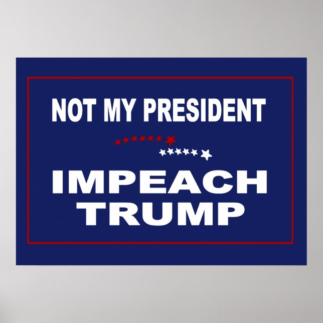 Impeach Trump Poster (Front)