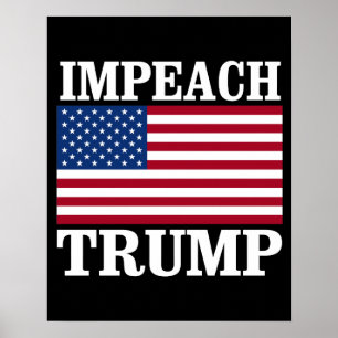 Impeach Trump - Save America -- Anti-Trump Design Poster