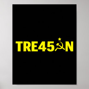 Impeach Trump Treason Russian Gop Party  Poster