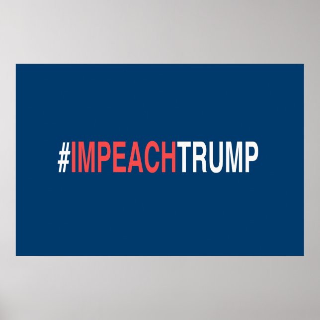 #ImpeachTrump Poster (Front)