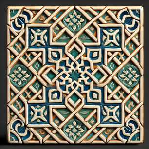 Imperfect Beauty - Geometric Art Tile