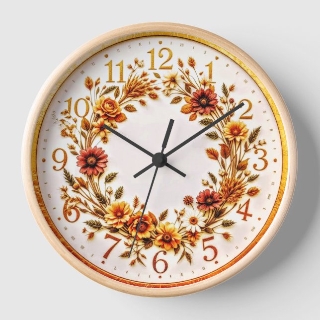 Imperfect Flower Clock (Front)